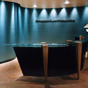 CONICAL SECTION RECEPTION DESK